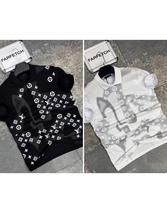 POLO YAKA LOUİS VUİTTON BEYAZ