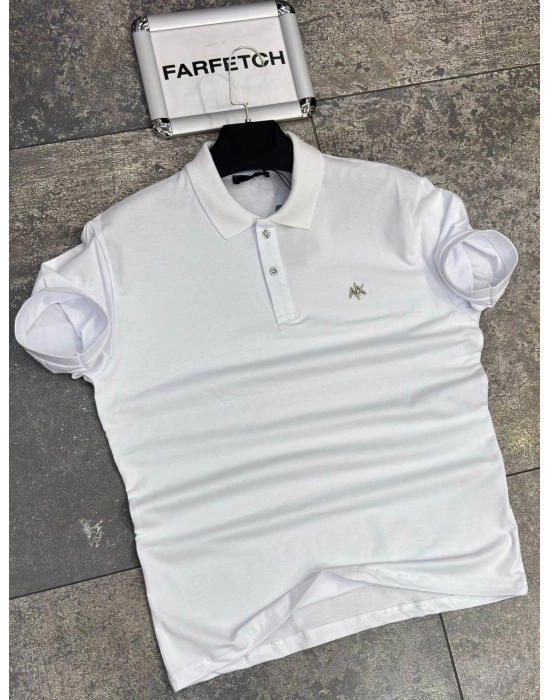 POLO YAKA ARMANİ BEYAZ