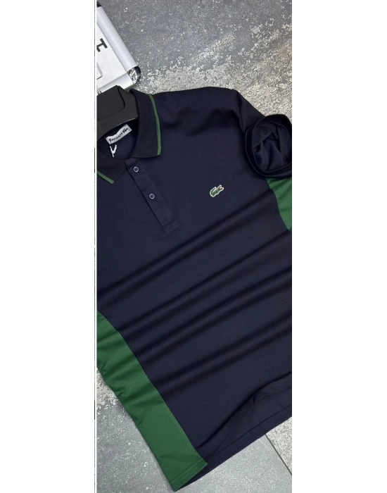 POLO YAKA LACOSTE LACİVERT