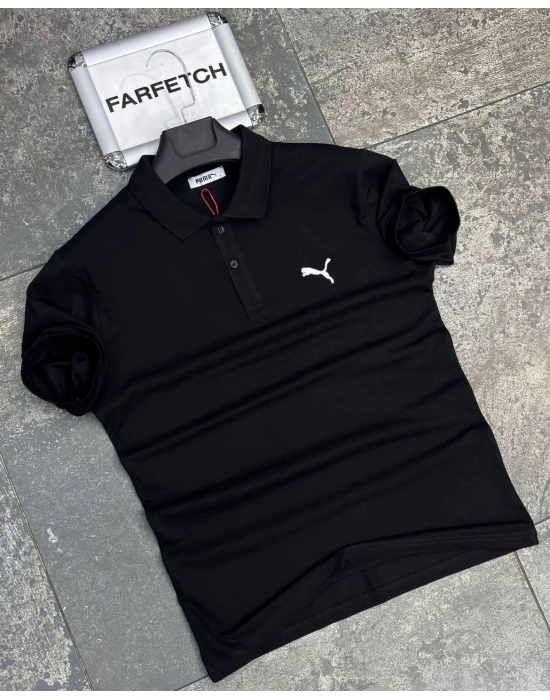 POLO YAKA PUMA SİYAH