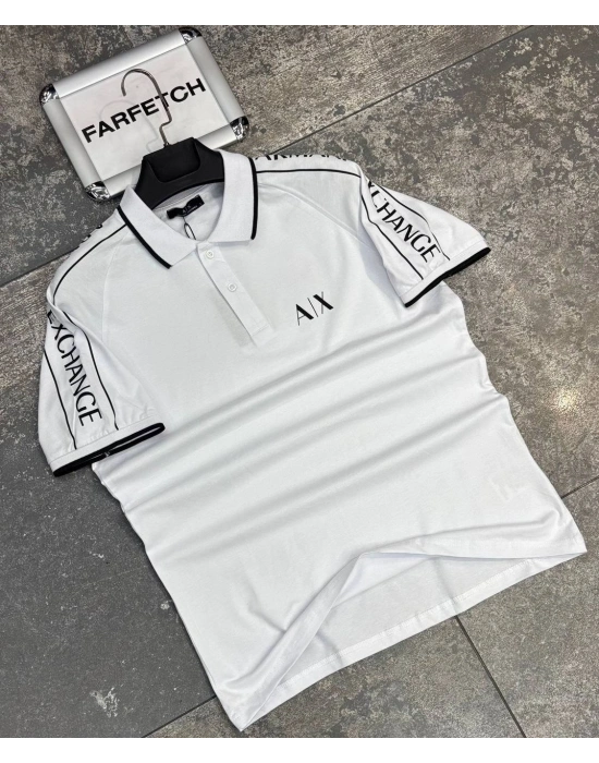 ARMANİ POLO YAKA TİŞÖRT BEYAZ
