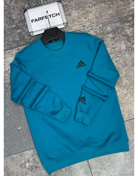 ADİDAS TURKUAZ 2İPLİK SWEAT
