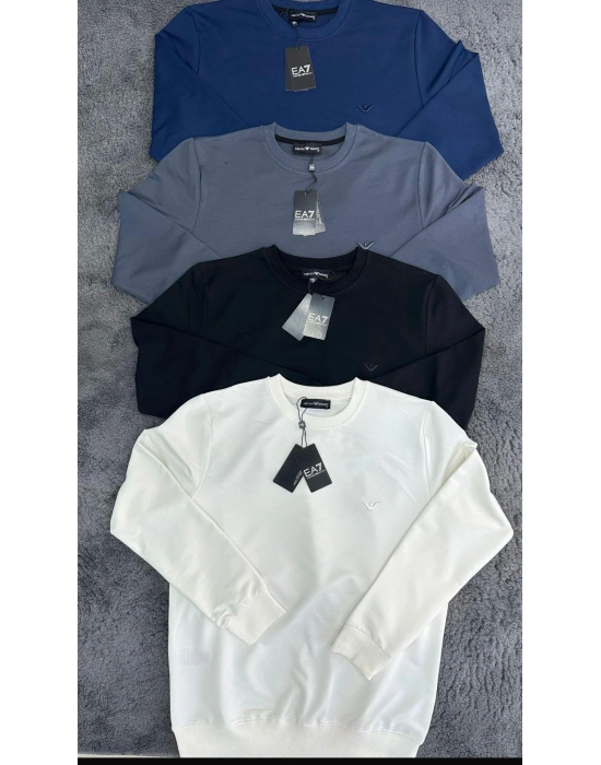 ARMANİ 2 İPLİK SWEAT BEYAZ