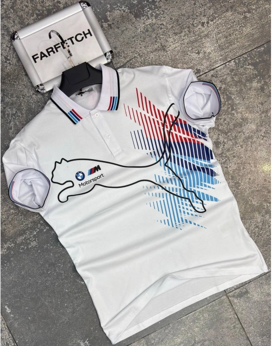 BEYAZ POLO YAKA PUMA