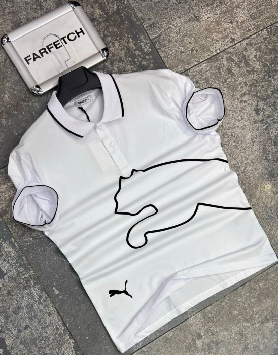 BEYAZ POLO YAKA PUMA