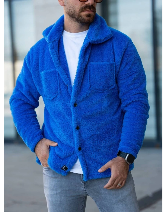 PELUŞ SAKS MAVİ RENK