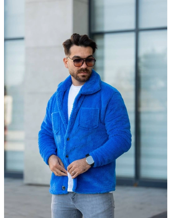 PELUŞ SAKS MAVİ RENK