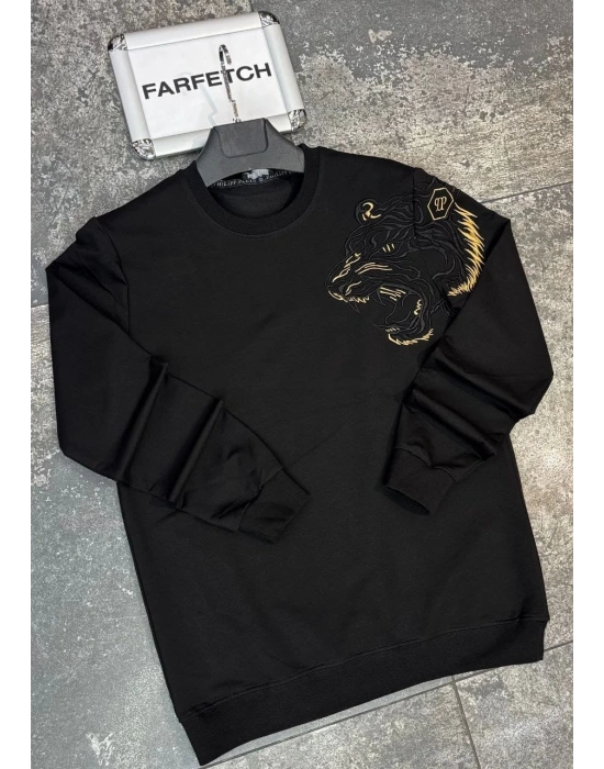 philipp plein SİYAH 2 İPLİK SWEAT