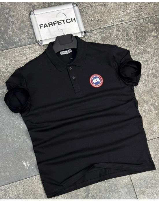 POLO YAKA CANADA GDOSE SİYAH