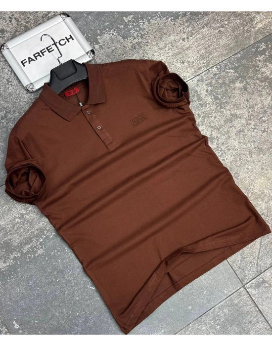 POLO YAKA HUGO BOSS TABA