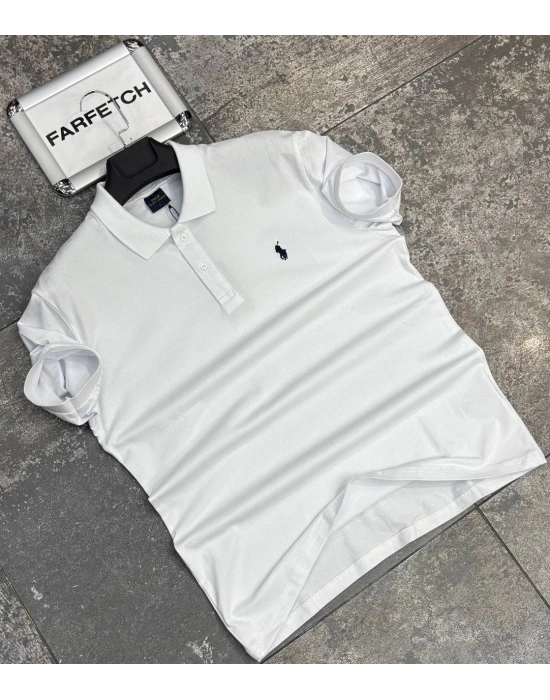 POLO YAKA POLO RALPH LAUREN BEYAZ