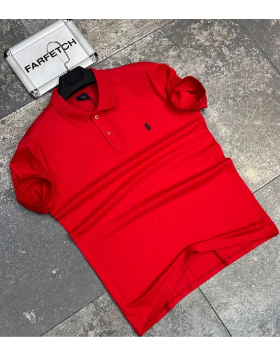 POLO YAKA POLO RALPH LAUREN KIRMIZI