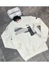 BEYAZ PUMA 2 İPLİK SWEAT