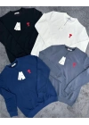 AMİ 2İPLİK SWEAT GRİ