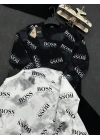 BOSS 2 İPLİK SWEAT SİYAH