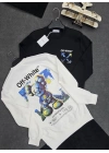 OFF-WHITE 2İPLİK SWEAT BEYAZ