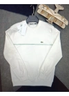 LACOSTE 2İPLİK SWEAT BEYAZ