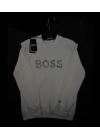 BOSS 2İPLİK SWEAT BEYAZ