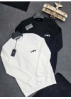 ARMANİ 2 İPLİK SWEAT SİYAH