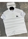BEYAZ BURBERRY TİŞÖRT