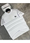 BEYAZ BURBERRY TİŞÖRT
