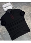 SİYAH POLO YAKA TOMMY