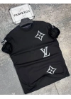 SİYAH LOUIS VUITTON TİŞÖRT