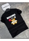 SİYAH MOSCHINO TİŞÖRT