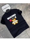 LACİVERT MOSCHINO TİŞÖRT