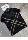 SİYAH BURBERRY TİŞÖRT