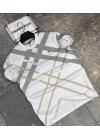 BEYAZ BURBERRY TİŞÖRT