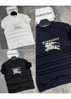 BEYAZ BURBERRY TİŞÖRT
