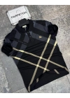 POLO YAKA BURBERRY SİYAH