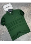 POLO YAKA LACOSTE YEŞİL