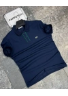 POLO YAKA LACOSTE LACİVERT