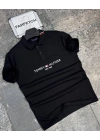 POLO YAKA TOMMY HİLFİGER SİYAH