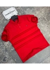 POLO YAKA TOMMY HİLFİGER KIRMIZI