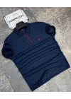 POLO YAKA LACOSTE LACİVERT