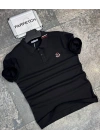 MONCLER POLO YAKA TİŞÖRT SİYAH