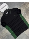 POLO YAKA LACOSTE SİYAH