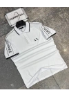 ARMANİ POLO YAKA TİŞÖRT BEYAZ