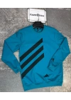 ADİDAS TURKUAZ 2 İPLİK SWEAT