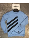 ADİDAS MAVİ 2 İPLİK SWEAT