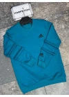 ADİDAS TURKUAZ 2İPLİK SWEAT