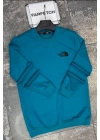 NORT FACE TURKUAZ 2 İPLİK SWEAT