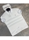 POLO YAKA GANT BEYAZ