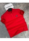 POLO YAKA PRADA KIRMIZI