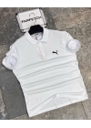 POLO YAKA PUMA BEYAZ