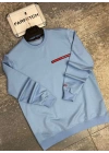 PRADA MAVİ 2 İPLİK SWEAT