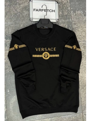 SİYAH VERSACE 2 İPLİK SWEAT